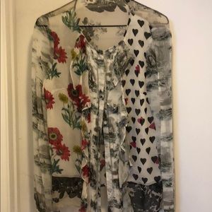 Anthropolgie Leifnotes blouse